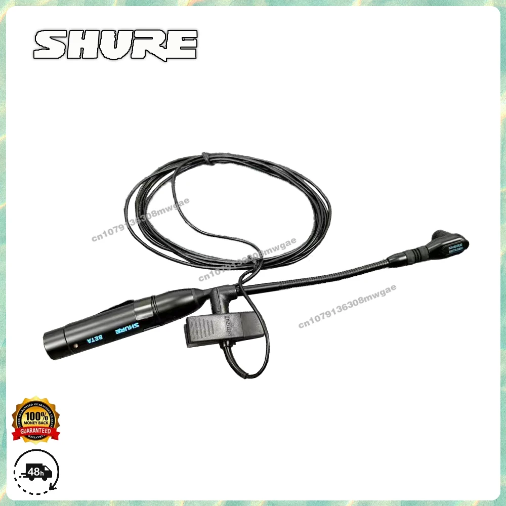 SHURE BETA98HC Sax Heart-shaped Dynamic Wired Microphone, Stage Performance, Outdoor Live Performance, Single Microphone