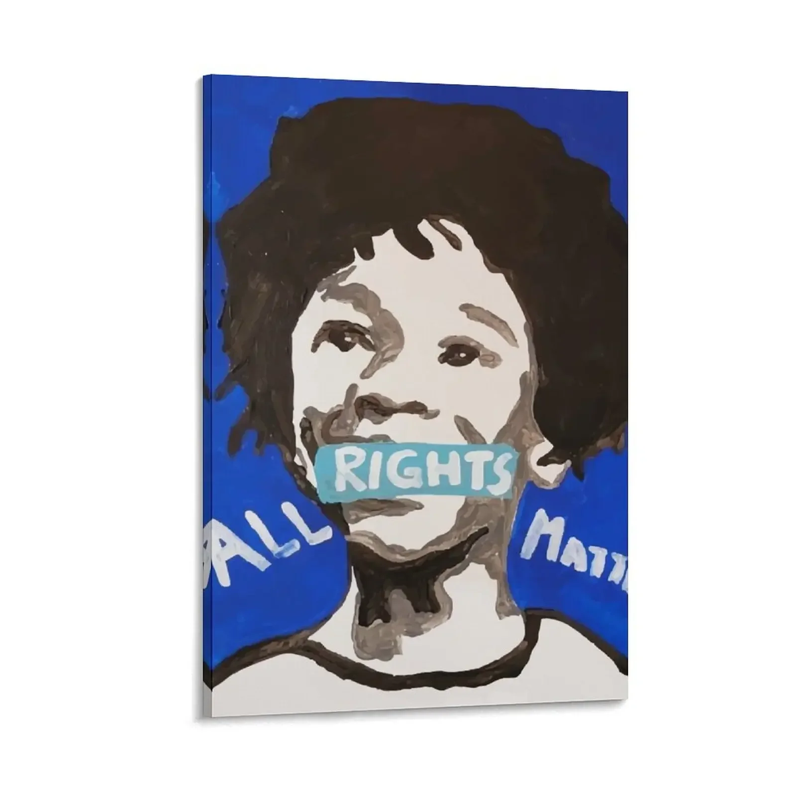 

All Rights Matter Canvas Painting Decoration for bedroom Paintings on the wall wall decor