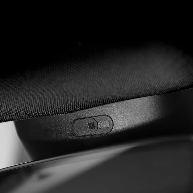 

For Tesla Model 3 Y Car Interior Camera Webcam Switch Cover CCD Privacy Protection Physical Occlusion Cap Case Shield Sticker PC