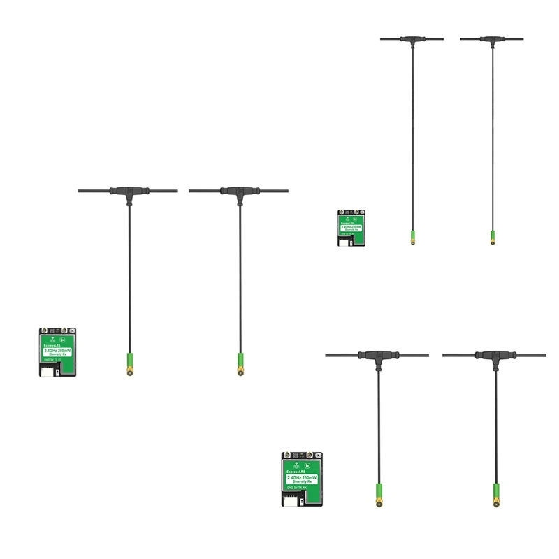 For Iflight ELRS 2.4Ghz Receiver True Diversity RX FPV VRX Dual Antenna Receiver For FPV Drone