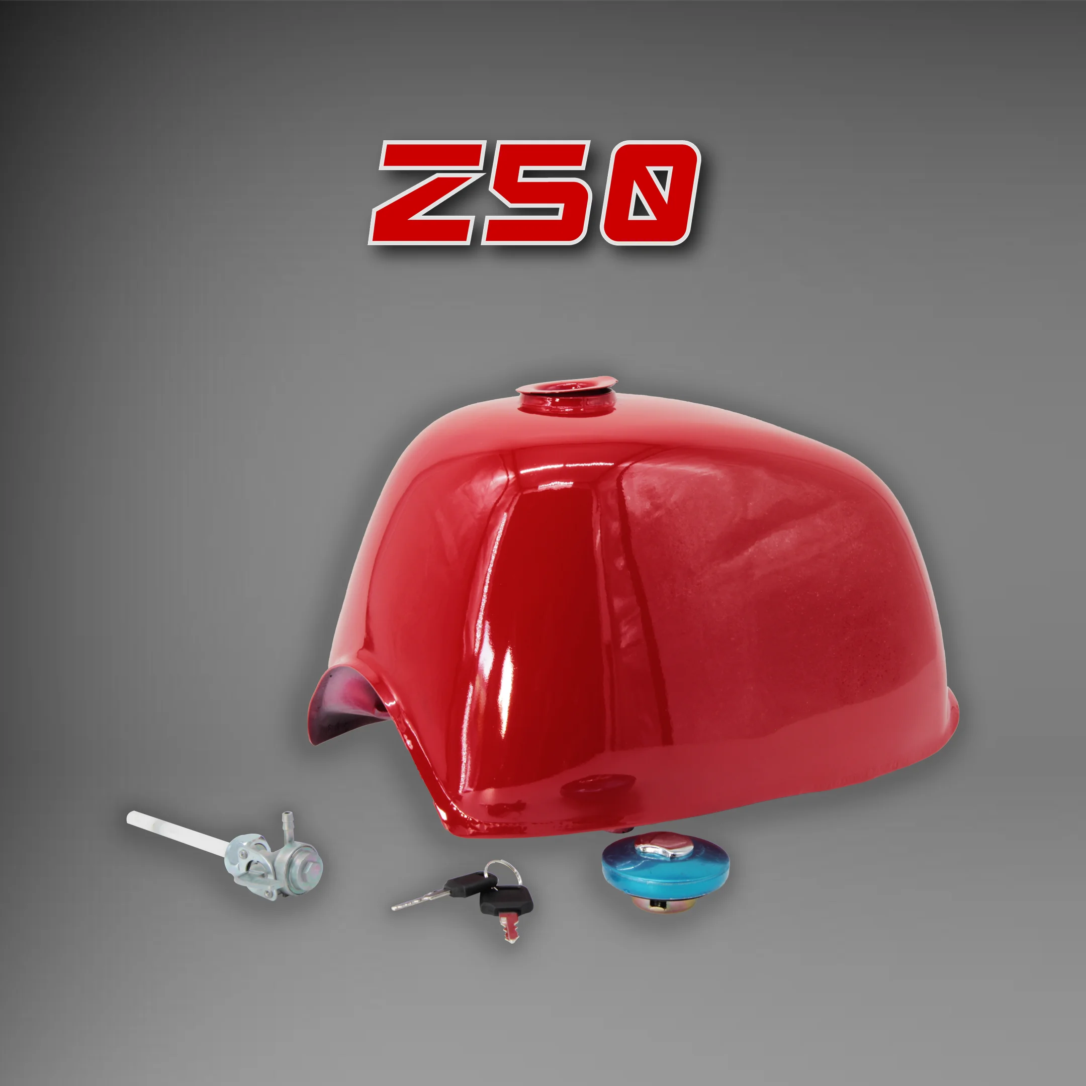 Monkey Z50 4L Petrol Tank Oil Box Motorcycles Fuel Box Kit for Z50 1967-1979