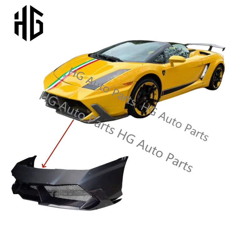 Modified Accessories OEM Style Car Front Bumper For 2008 Lamborghini Gallardo LP540/LP550/LP560 Bumper Parts