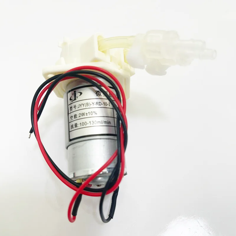 JYY (b)-RD-10-I liquid ink pump DC small motor for Epson Roland Mimaki ECT printer,4W 100-130ml/min 24V