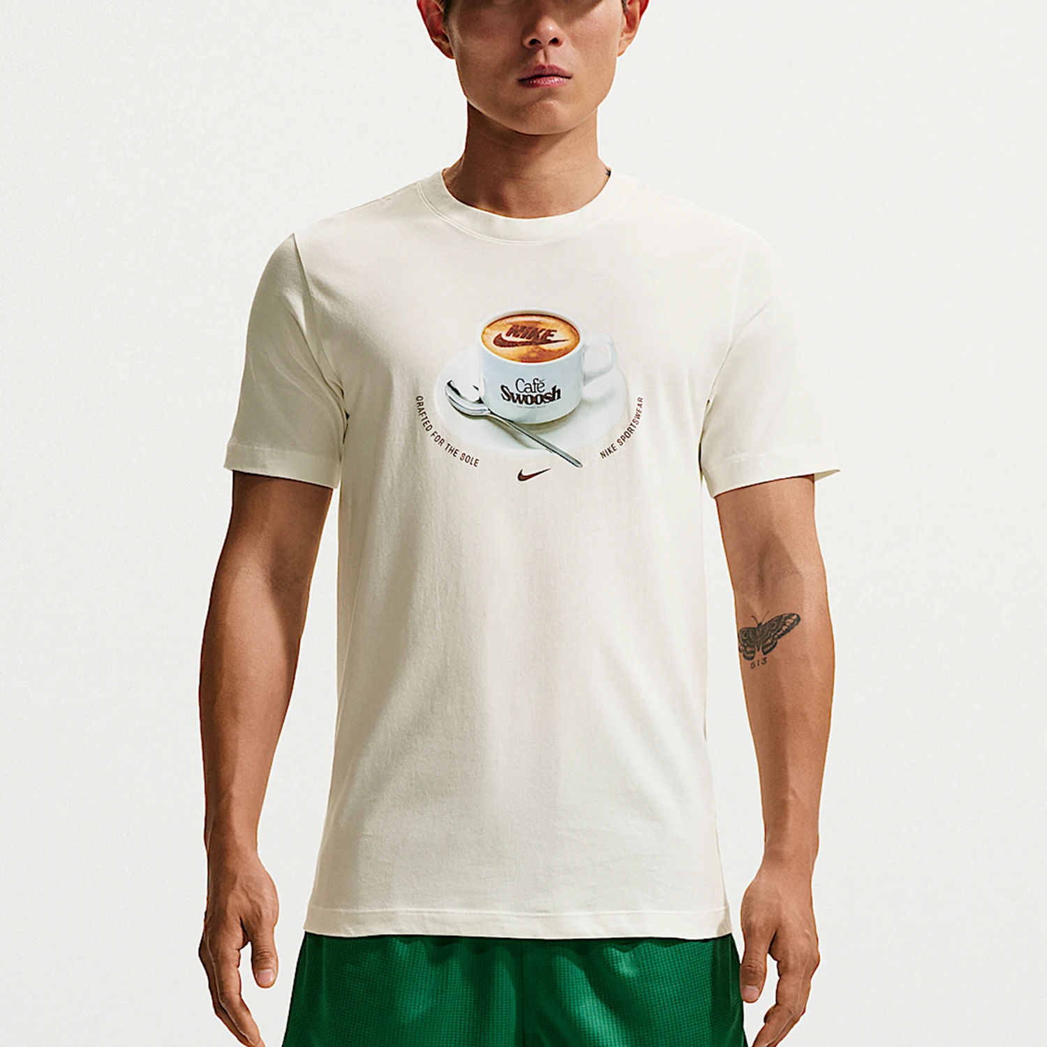 Nike genuine summer men's soft, skin friendly, breathable daily short sleeved T-shirt IH1160-133