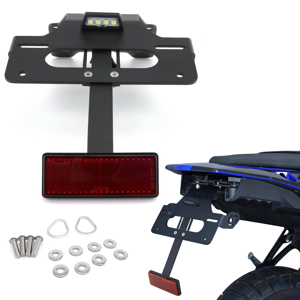 

Rear Tail Tidy For Yamaha Tenere 700 XTZ690 Tenere 700 Rally/World Raid/Rally Fender Eliminator Kit License Plate Holder Bracket