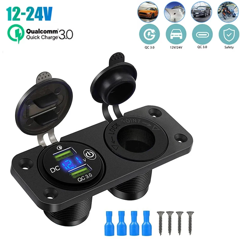 12V-24V Usb Socket …