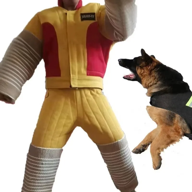 Hot Selling Professional Dog Trainer's Special Bite Suit Fashionable Protective Clothing for Dog Training