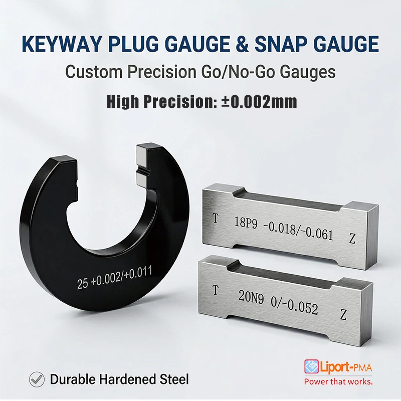 

【For Payment】Non-standard Custom All Kinds of Gauges, Custom Keyway Plug Gauge & Snap Gauge for Keyway and Shaft Inspection,