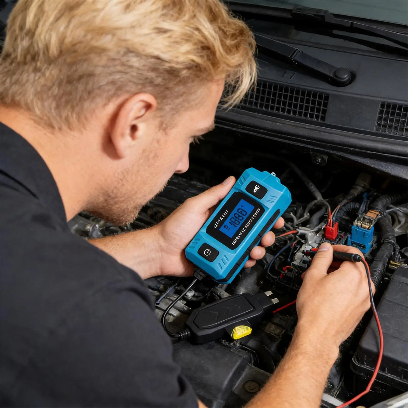 Car Circuit Tester Voltage Detector Automotive Electrical Diagnostic Tool for Vehicle Engine Maintenance Repair DIY Garage