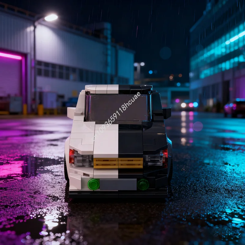 

344pcs MOC Asap Rocky S Mercedesesed Evo II Model Building Blocks Architecture Assemble Toys Creative Christmas Gift Idea Brick