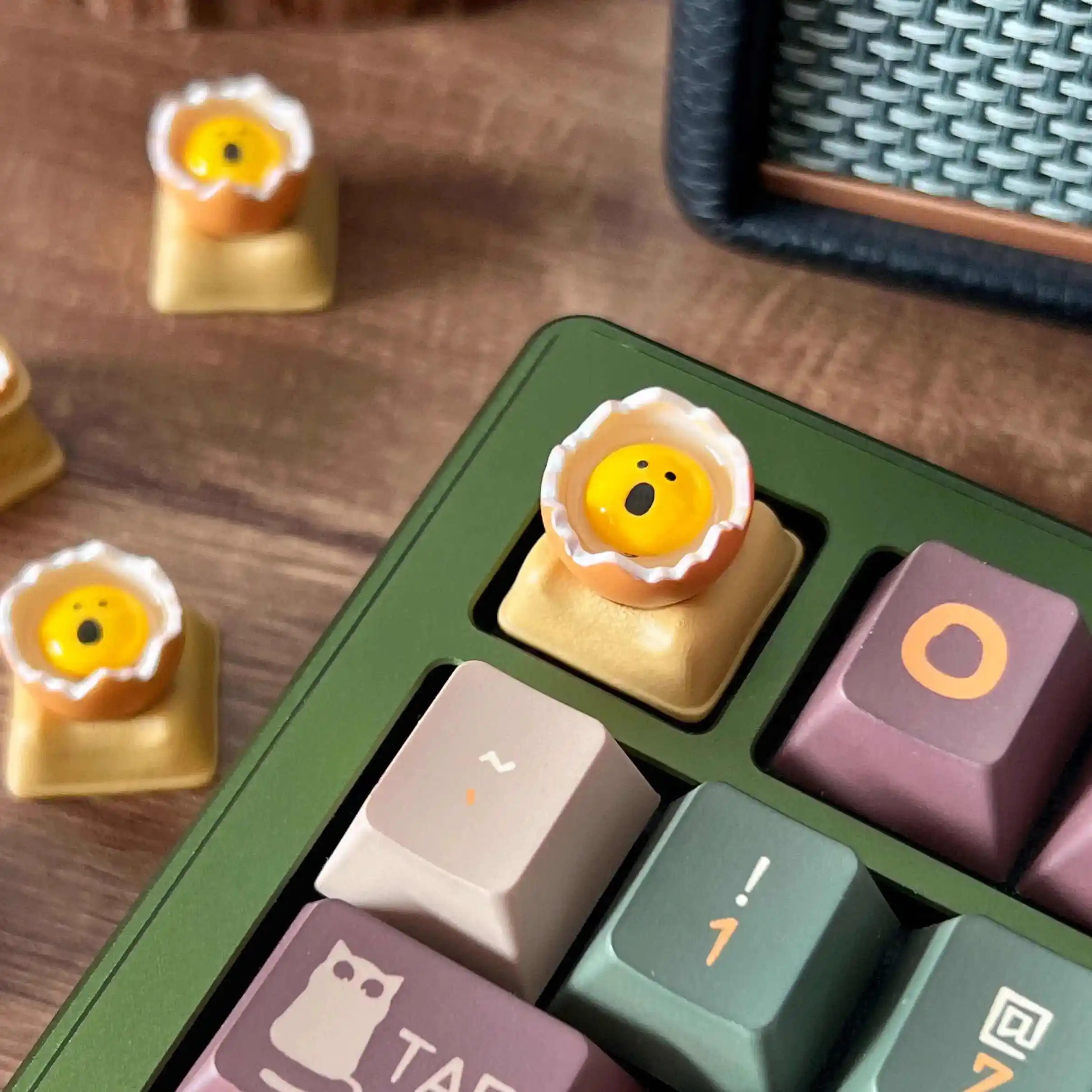 Screaming Egg Personalized 3D Resin KeyCap Creative Keycap MX Switches Single KeyCap for  Mechanical Keyboard