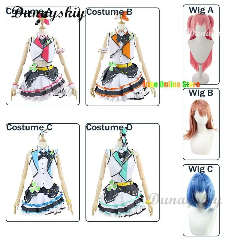 مشروع سيكاي زي تأثيري مع مرحلة ملونة! ، المزيد من القفز ، كيريتاني ، هاروكا هاناساتو ، مينوري ، ميساتو أيري ، هينوموري ، شيزوكو الفذ.