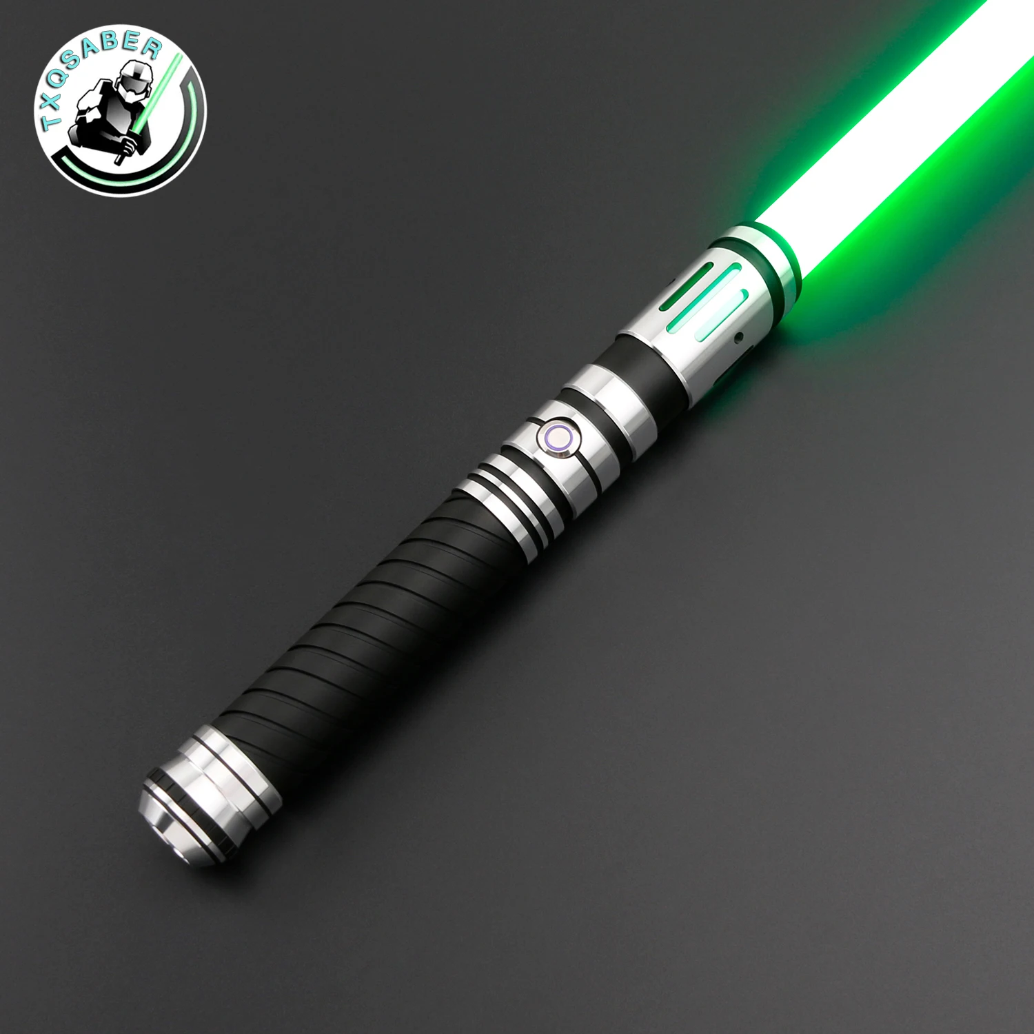 TXQSABER Lightsaber Neo Pixel Laser Sword Heavy Dueling RGB SNV4 Smooth Swing Blaster Metal Hilt Force Cosplay Jedi Toys