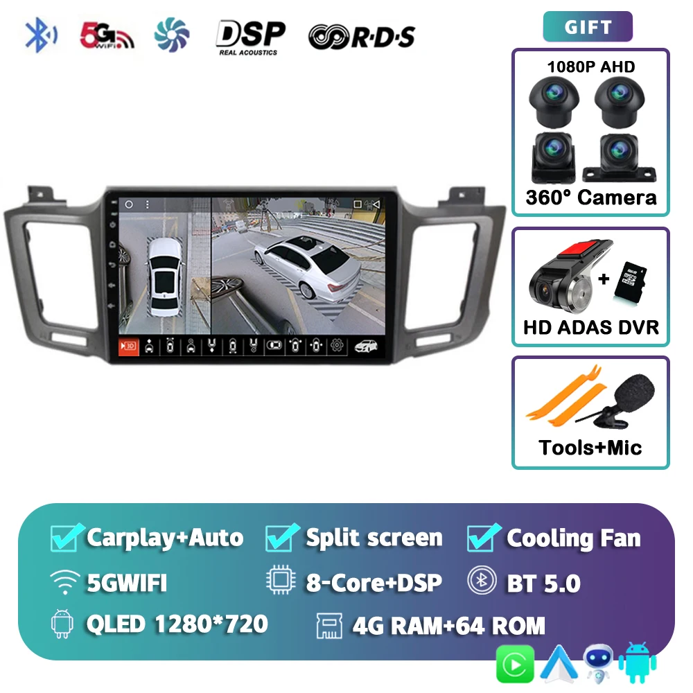 Variant: 4G-64G 360 DVR