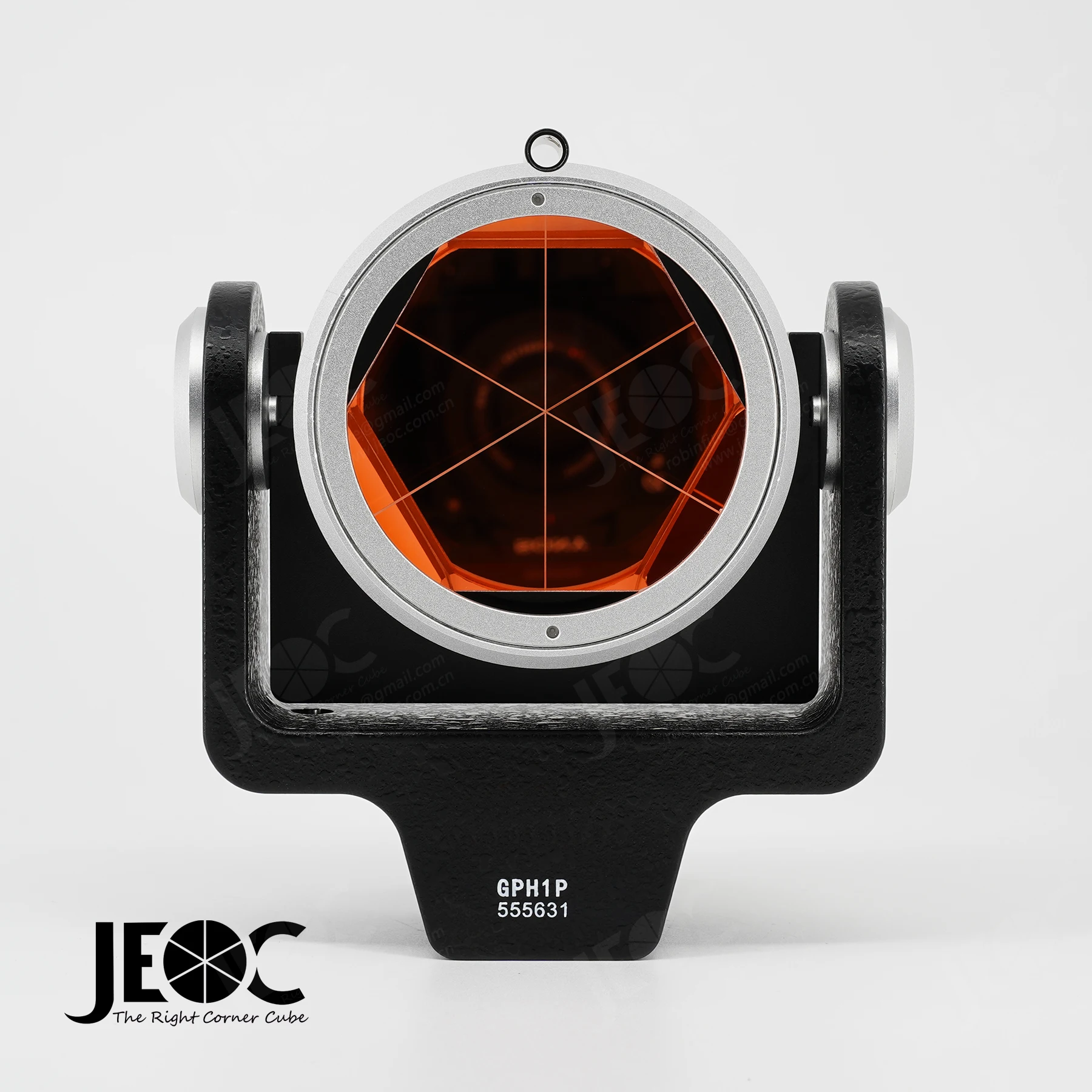 JEOC GPH1P, Prisma Riflettente Ultra Accurato, Riflettore Singolo per Accessori per Stazione Totale Leica Topografia Rilievo Territoriale