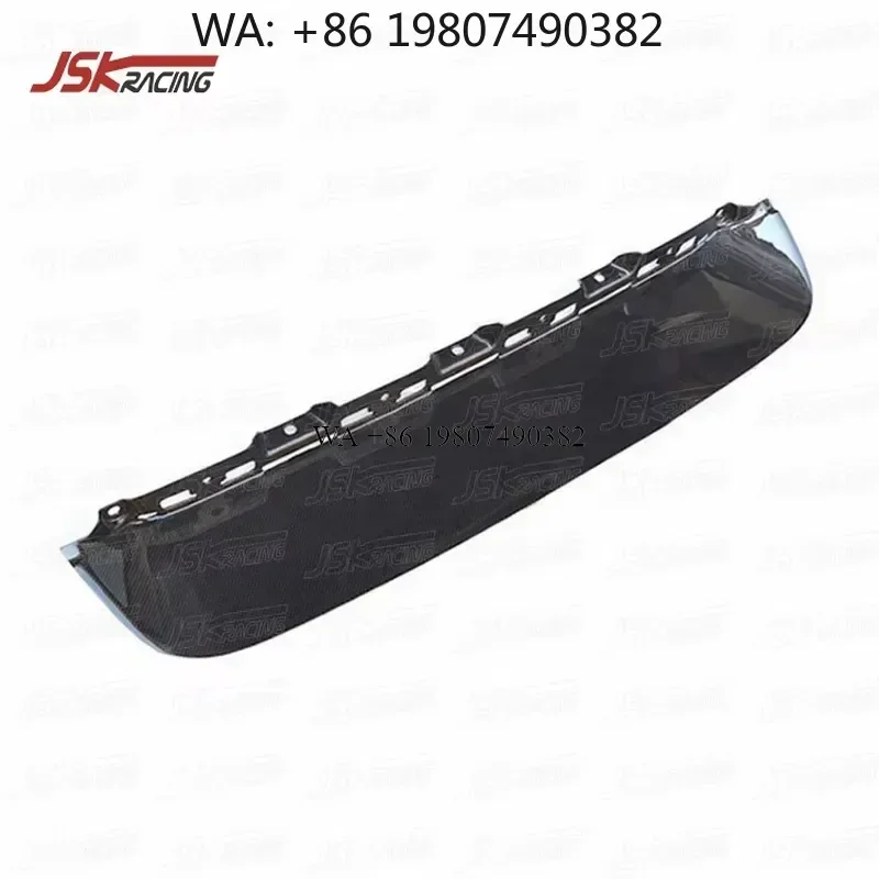 Wmwmnu Carbon Fiber Rear Bonnet Lower Insert Body Parts for 2017-2020 812 OEM Style Trunk Lid Trim Replacement