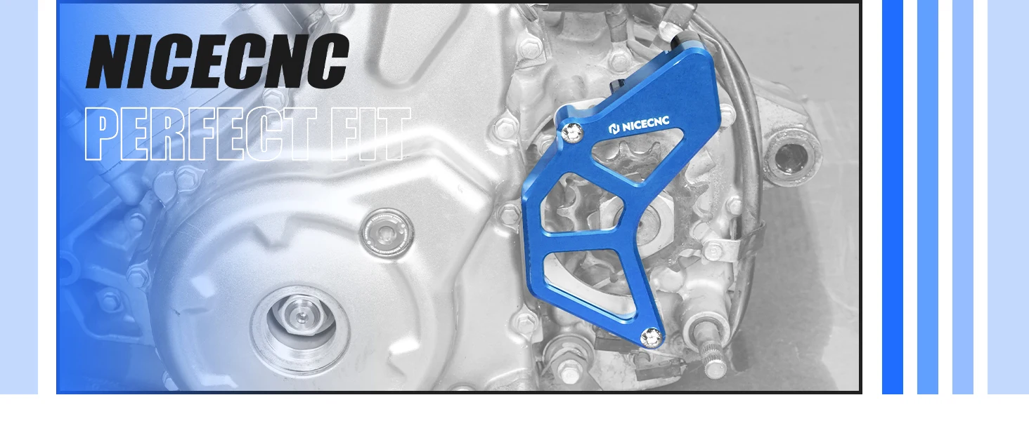 NICECNC Kettenabdeckung für Yamaha Raptor 700 2006-2026, Aluminium-Nylon-Kettenschutz für Raptor 700R ATV, Zubehör – Detail 13