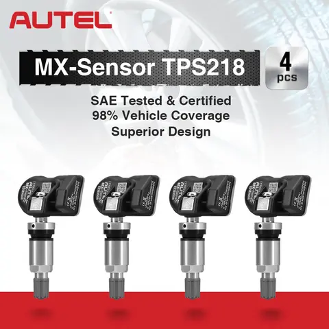 Autel TPMS MX Sensor 433MHz 315MHz Universal Tire Pressure Programming Monitor Diagnostic Tools Sensor