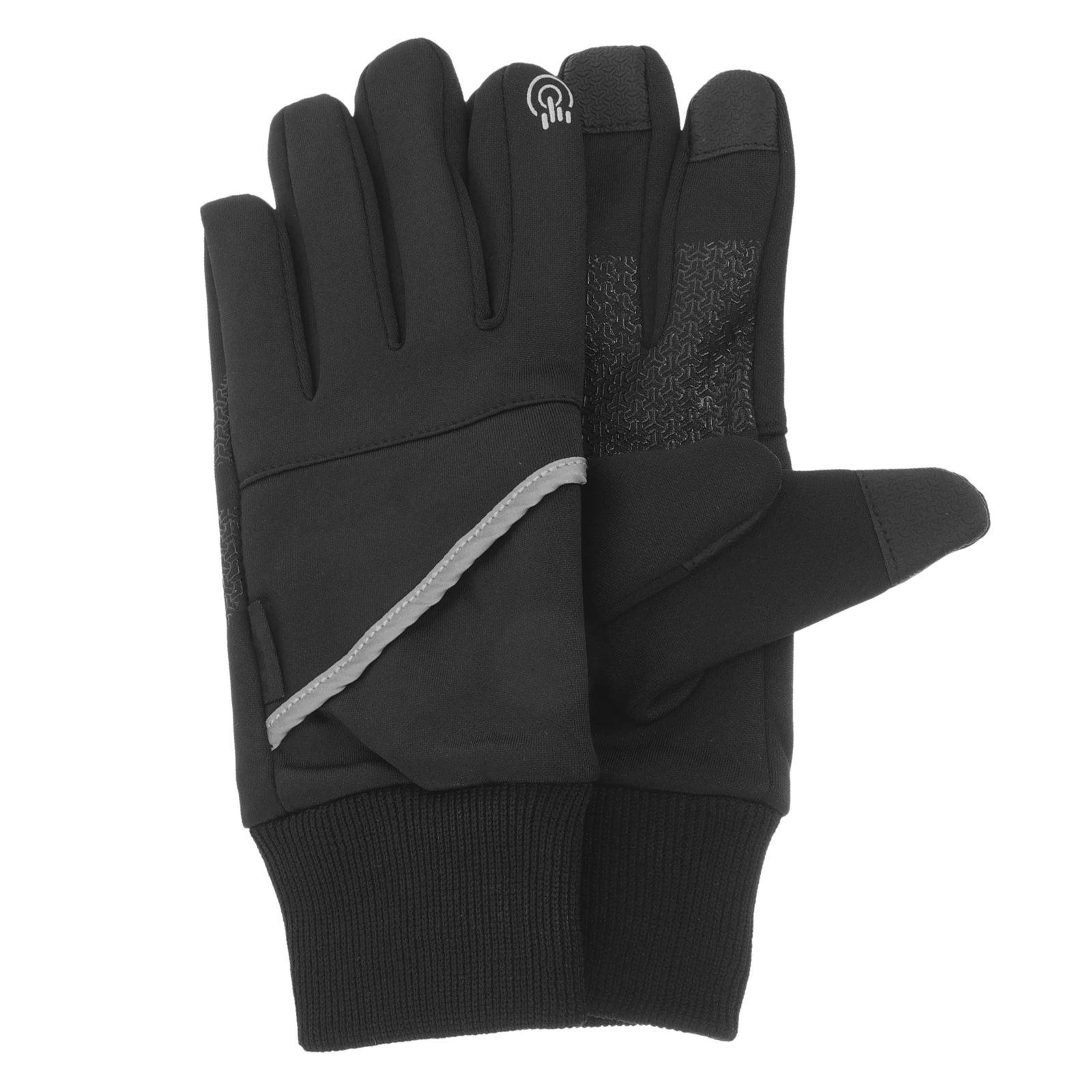

Touch Screen Warm Gloves Wind-proof Women Knitted Autumn And Winter Polar Fleece Man