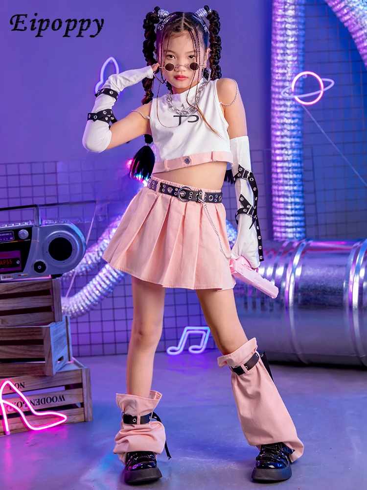 子供用ダンススーツ,キッズチームパフォーマンス服,トレンディな服,ヒップホップ,ジャズ