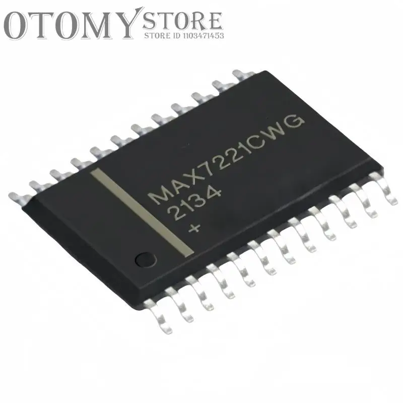 10PCS 100% NEW MAX7221CWG MAX7221 SOP24