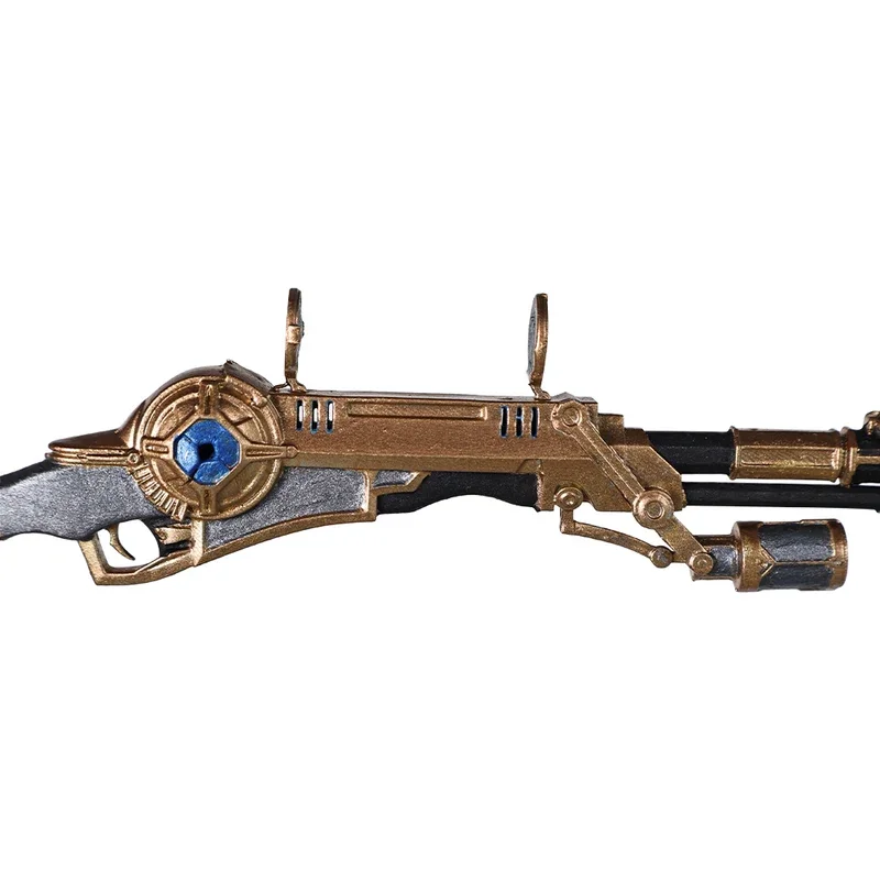 Arcane Caitlyn Cosplay Long Handgun Ornament Props Game LOL The Sheriff Of Piltover Disguise Pistol Gun Home Decor Halloween^0*l