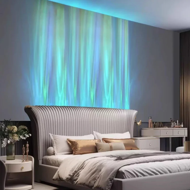 3D dynamic water pattern light wall washing water ripple LED