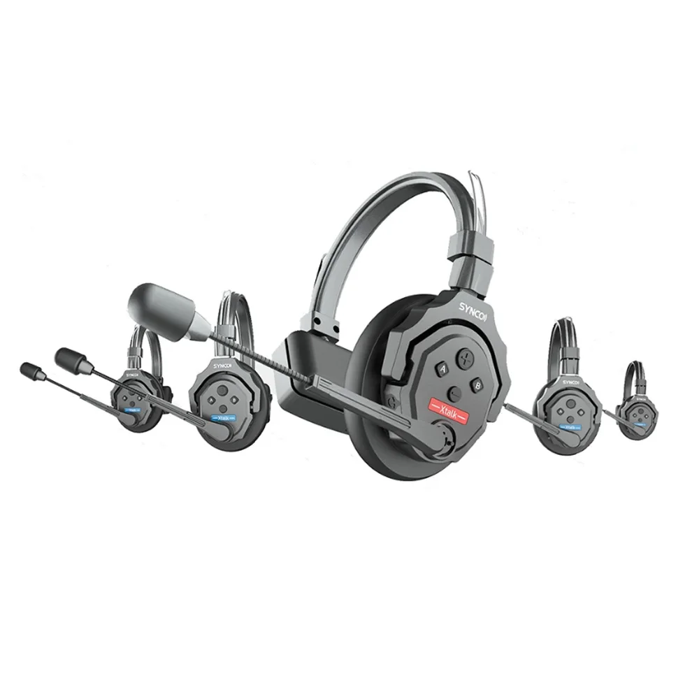 

SYNCO Xtalk X5 Xtalk X2 X3 Wireless Intercom System 2.4G Communication Headset With Battery Wireless Microphone For Team Studio