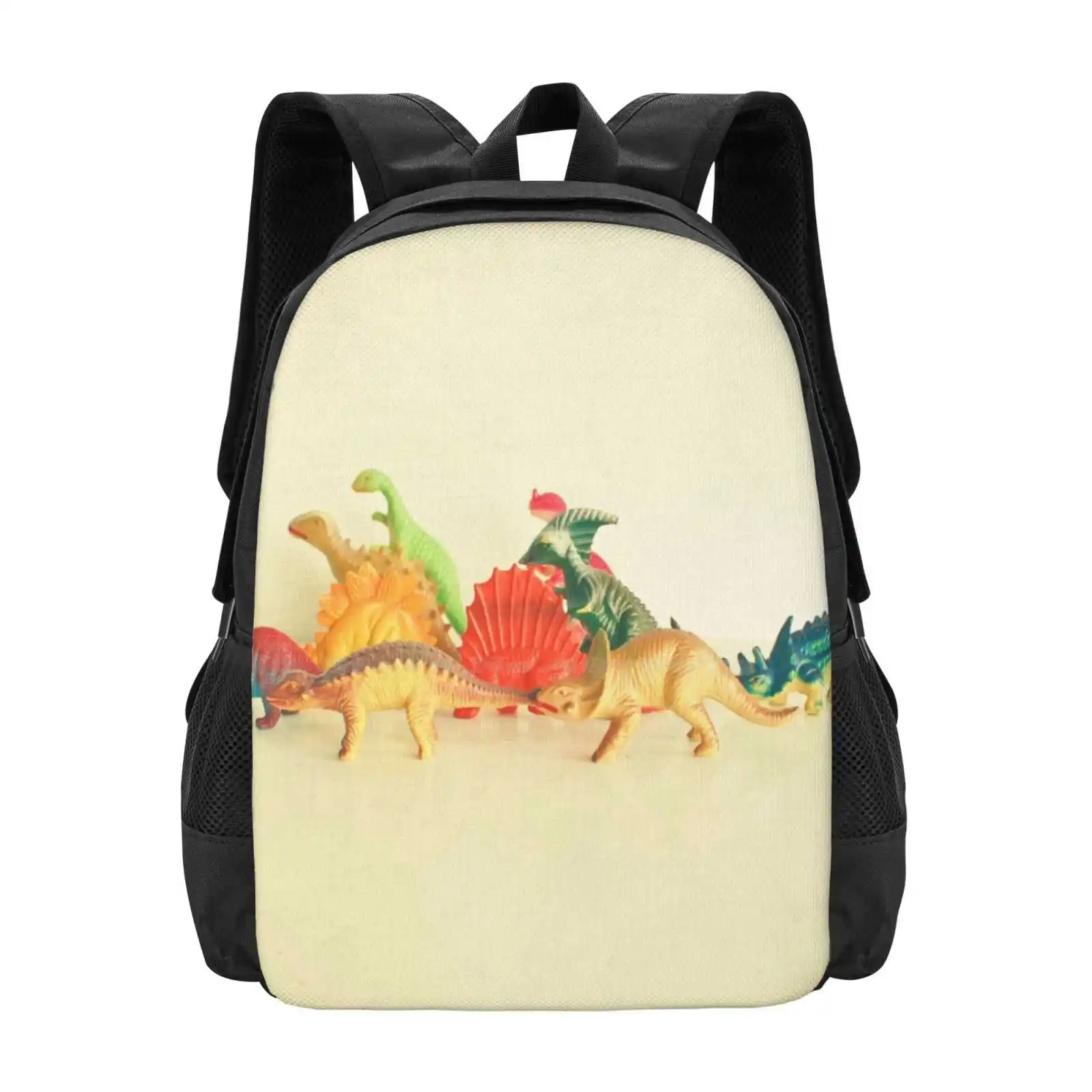 Walking With Dinosaurs Hot Sale Schoolbag Backpack Fashion Bags Animals Dinosaurs Toys Childrens Art Kids Whimsical Colourful