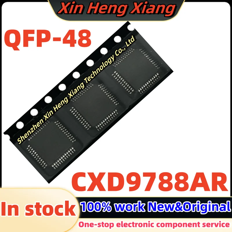 5pcs 100%New CXD9788 CXD9788AR QFP-48