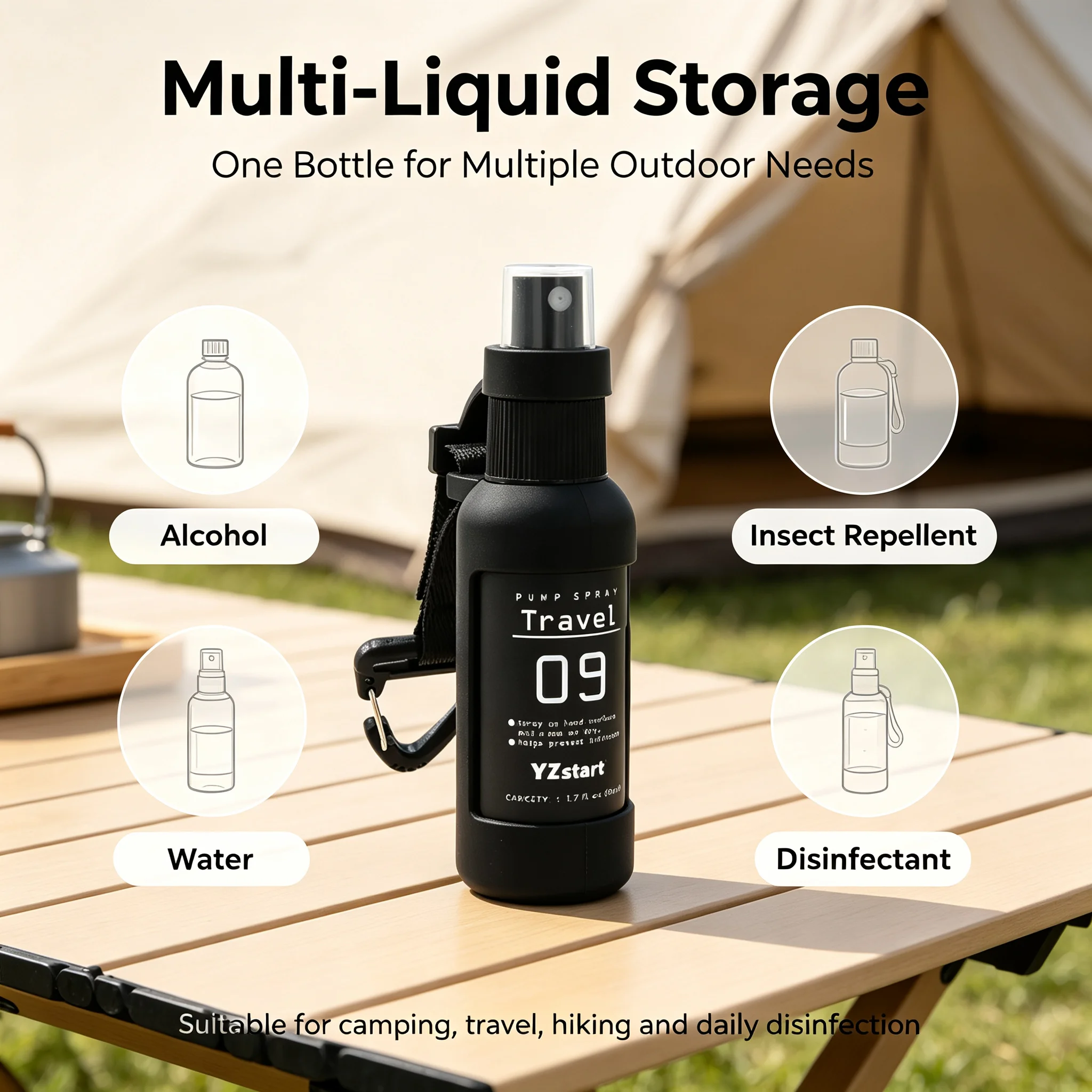 Outdoor Spray Bottle Portable  - đánh giá và giá Scent Eliminator Spray