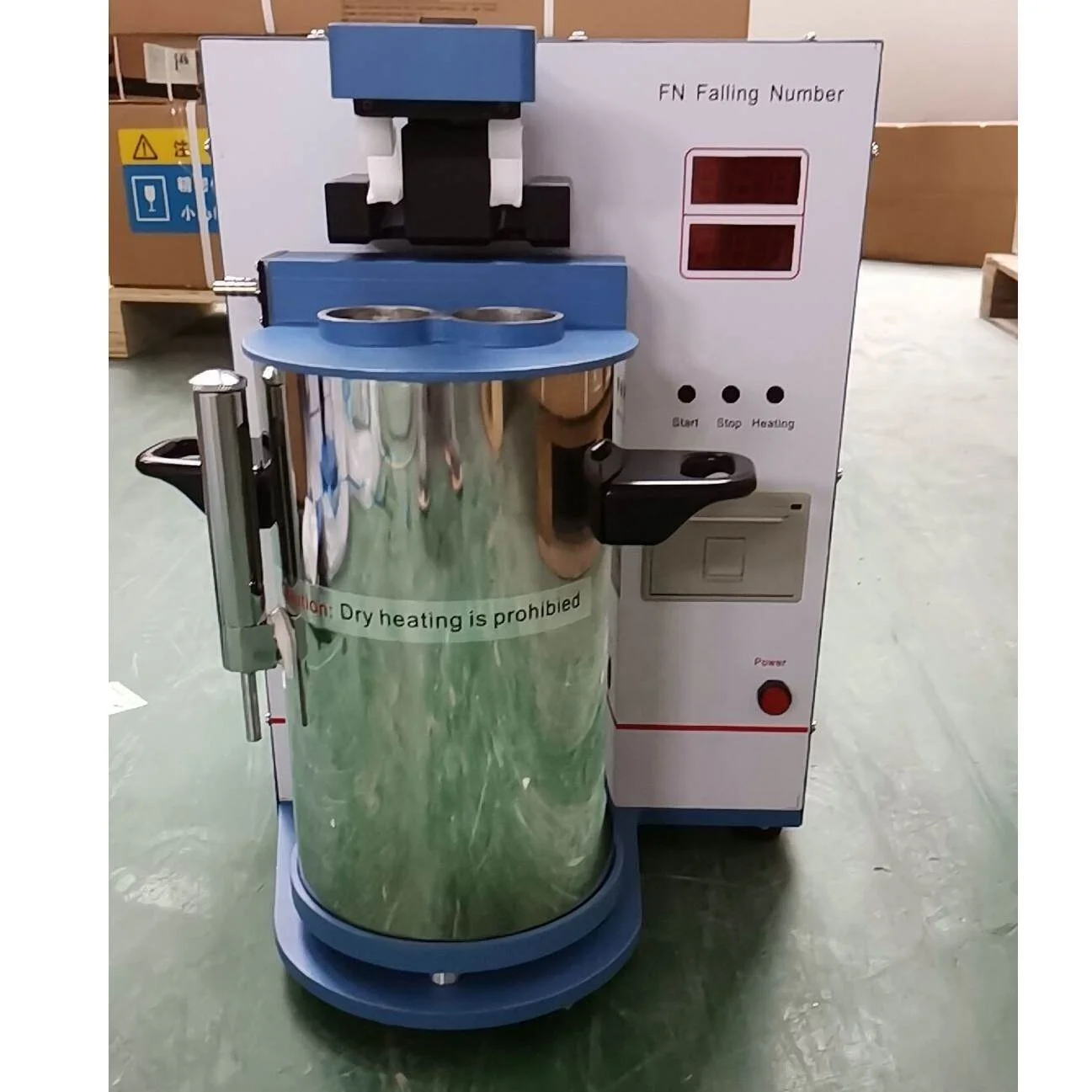 CHINCAN FN-II Falling Number Meter with Printer Show Difference of Amylase Activity