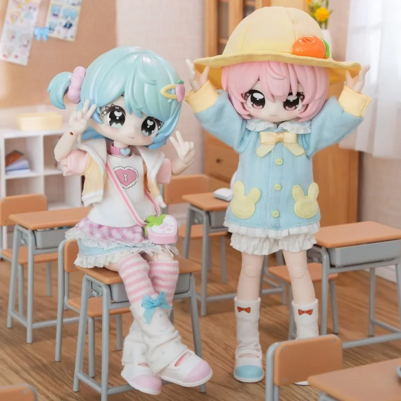 

Новая коллекция The Key Collection: кукла BJD 1/12, фигурка в закрытой коробке, подвижная, для декора стола, коллекционная игрушка, подарок на день рождения для девочки