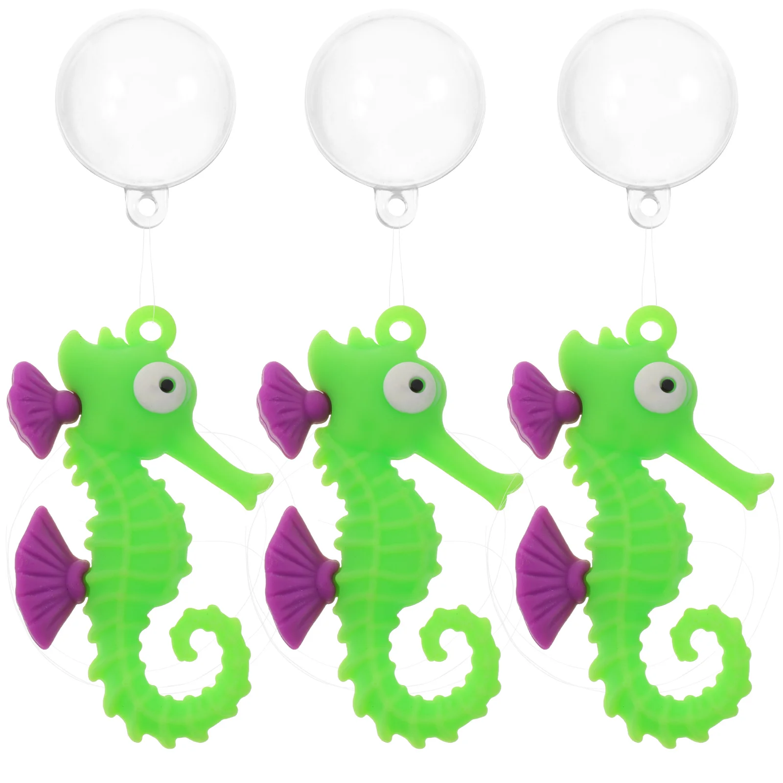 

3 Pcs Fish Tank Accessories Floating Marine Animal Figurine nament Cartoon Aquarium Models Vivid Lifelike Decorations Household