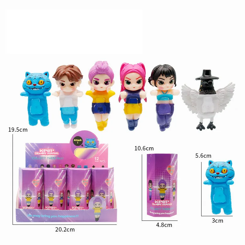 

2026 Новая ведьма, охотничья команда, вечерние куклы-ангелы, украшение, настольный чехол, модная игровая модель, слепая коробка ручной работы