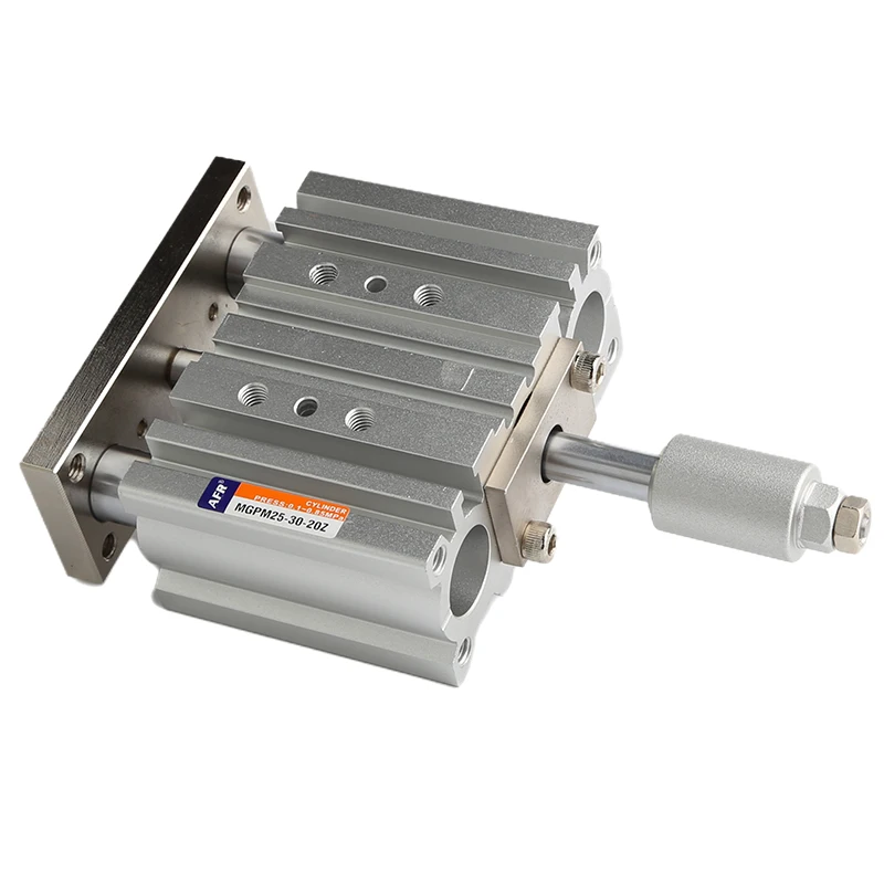 AFR Brand Three axis three rod cylinder with adjustable stroke High thrust belt guide rod TCMJ12 16 20 25 32 40 50 63 80-10-10S