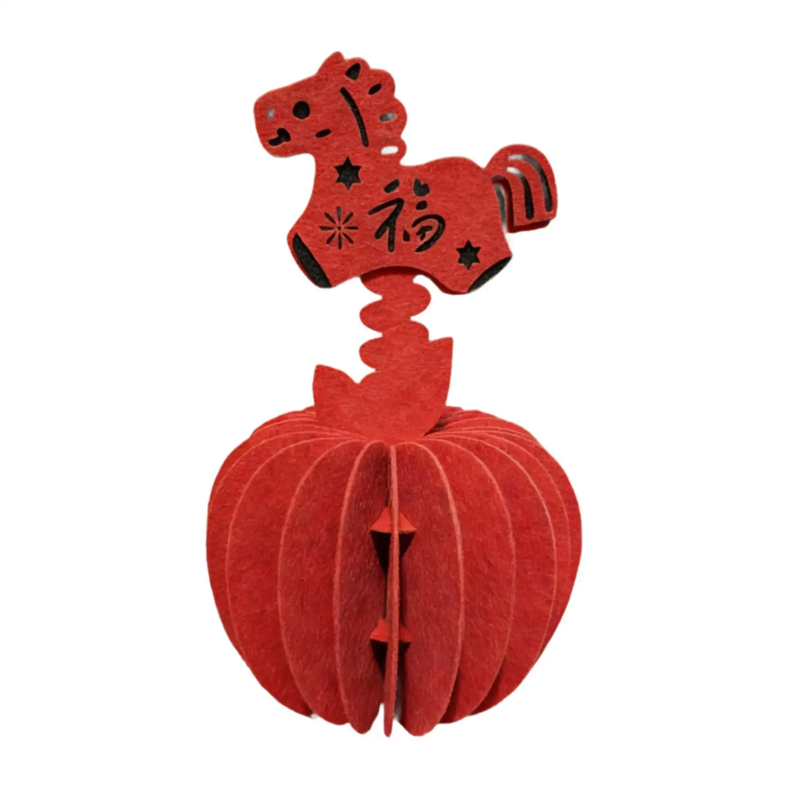 2026年中国新年パーティー ハニカムセンターピース 馬年 テーブルトッパー 春節飾り用品
