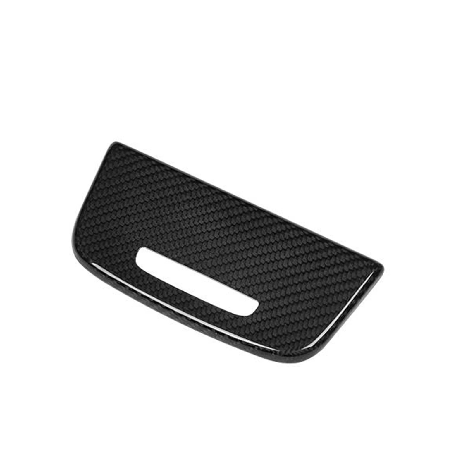 Carbon Fiber Car Inner Ashtray Storage Box Panel Trim Interior Lighting Board Cover Sticker Strip For Porsche Panamera 2017-2021