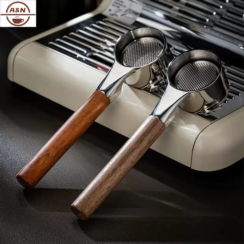 

51mm Bottomless Portafilter Naked Filter Holder Fits DeLonghi Dedica EC680/EC685 and SMEG, EUPA Espresso Machine Stainless Steel