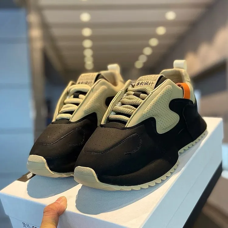 

Модная брендовая мужская обувь, летняя новая тенденция, универсальная легкая роскошная удобная сумка для папы со знаменитостями в Интернете