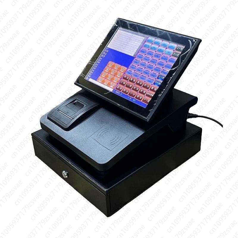 Caja registradora con pantalla táctil capacitiva BL-C86C, caja de efectivo integrada, caja registradora para comida rápida, cera, té de la leche