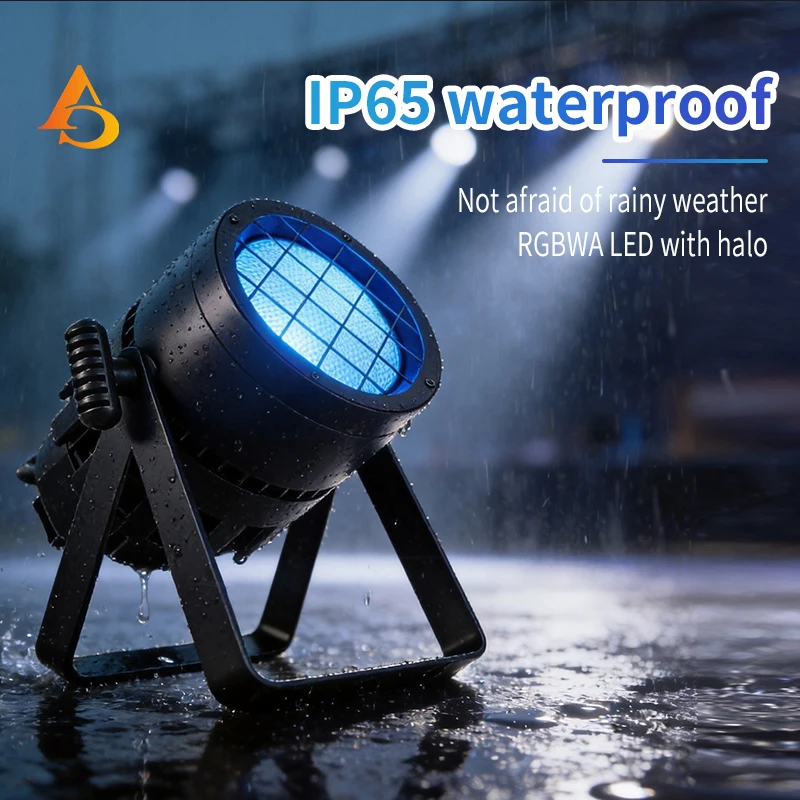 1-5 Stück/LED IP65 300W DMX RGBWA Wasserdichter COB Strobe Blinder zum Verbinden, geeignet für Tanzflächen, DJ-Shows und Konzerte