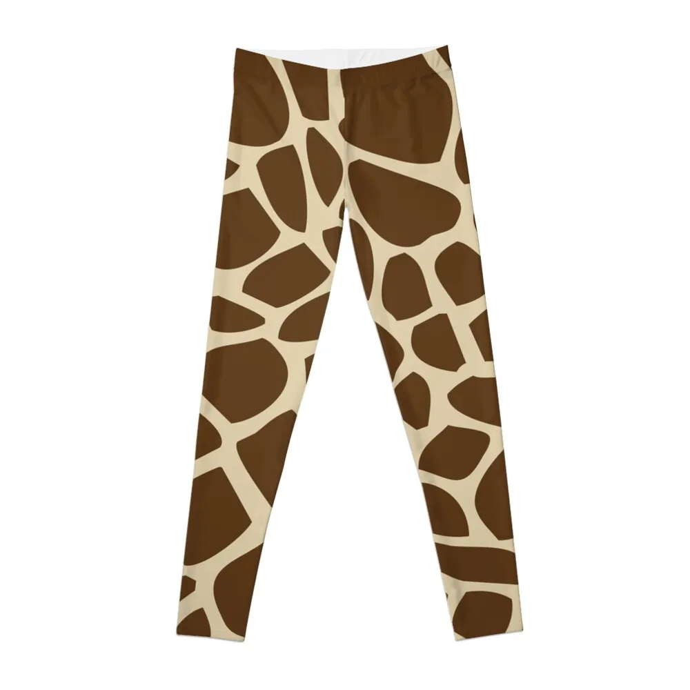 Giraffe Pattern Leggings fitness set Women gym push up tights for Women