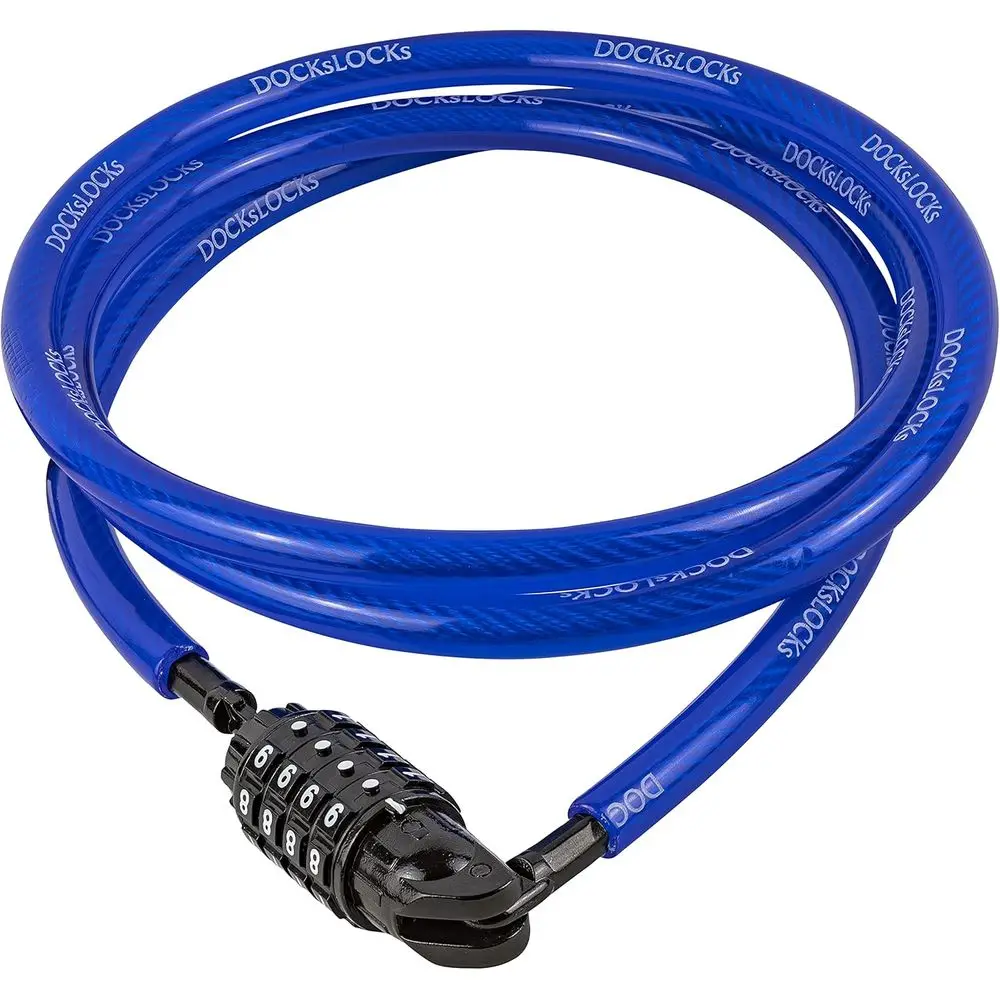 

Adjustable Security Cable Lock with Resettable Combo, Anti-Theft Protection for Bikes, Scooters, and More (5ft to 25ft)