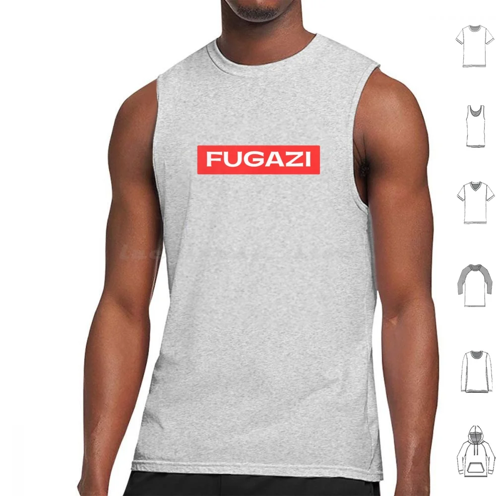 Fugazi Tank Tops Vest Sleeveless Fugazi Fugazi Fun Fugazi Humor Italian Punk Post Punk Marillion Kayleigh Band Quote