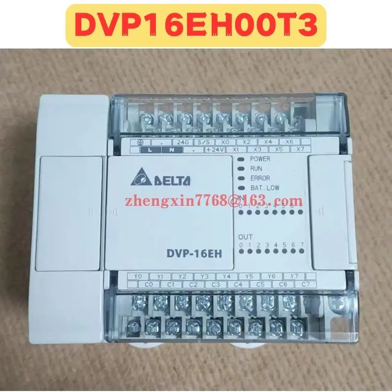 Used PLC DVP16EH00T3 Normal Function Tested OK