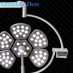 GreatLife Dent 65w 61 OSRAM Led bulbs Pet Surgery Dental Shadowless Ceiling Wall-Mounted Surgical Exam Dental Cold Lamp Light