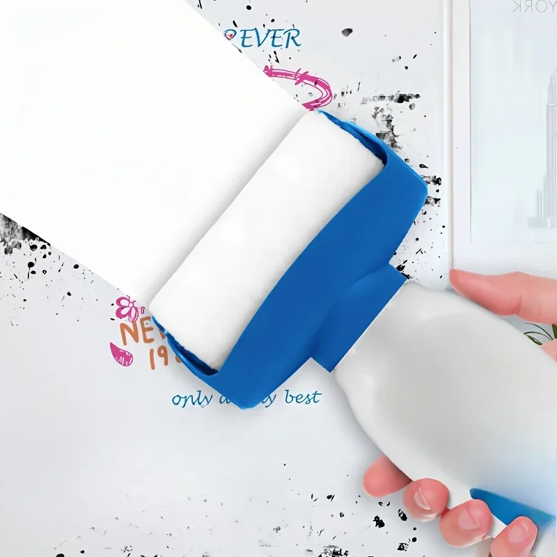 1pc ProArt Reusable 4-Inch Paint Roller Brush - Wall Repair and Touch-Up Tool(Container Only, Paint Not Included)