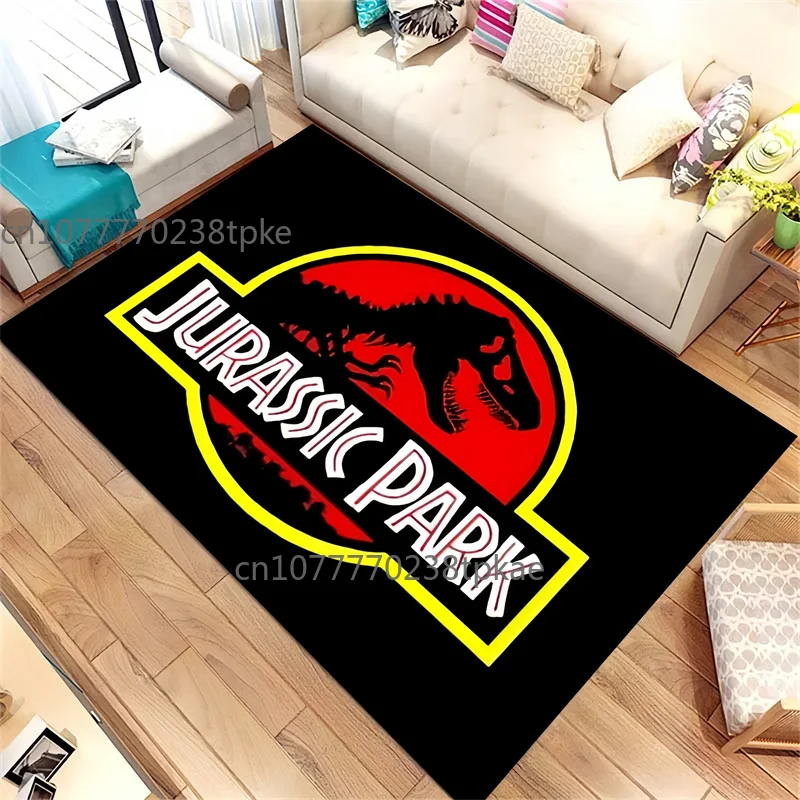 

Jurassic Park Movie PosterPrinted Carpet Comfortable Retro Creative Living Room Bedroom Sofa Area Rug,home Decor,Floormat