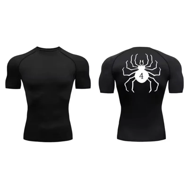 anime-cacador-x-cacador-ginasio-compressao-tshirts-correndo-fitness-apertado-roupas-esportivas-de-manga-curta-verao-respiravel-esporte-aranha-topo